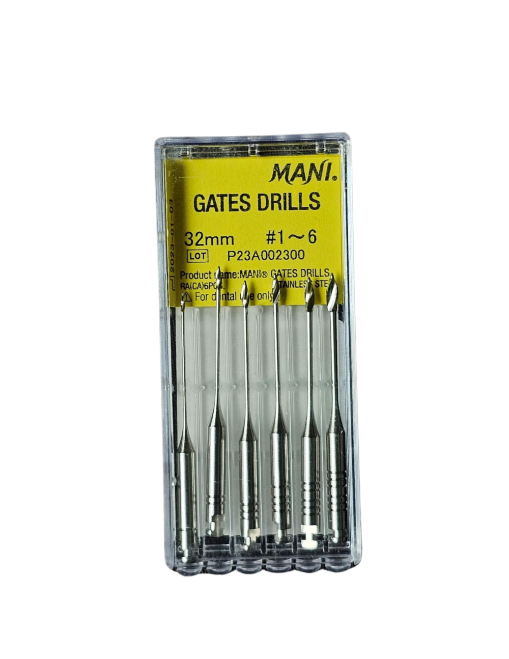 Gates Glidden Drills (Size 1-6)